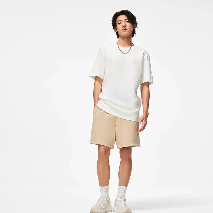 LiNing Chinese Culture Series T Shirt Men's White-3