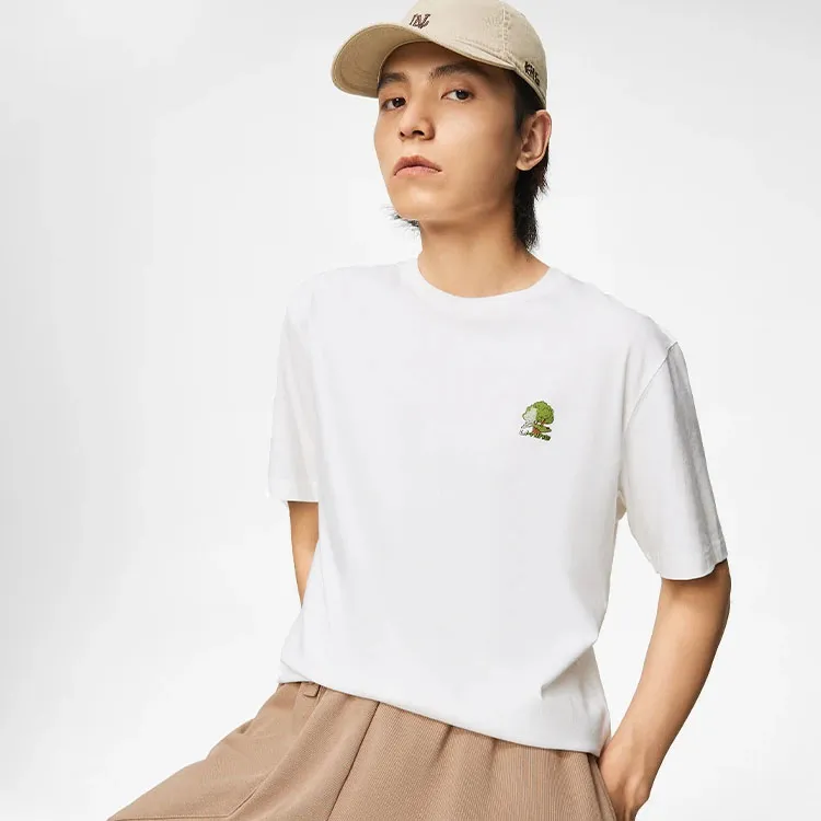 LiNing Sports Trend Series T Shirt Men's Ivory-5