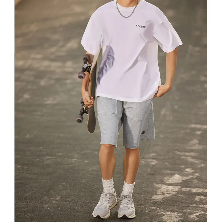 LINING Sports Fashion Collection Sports Shorts Men Heather Gray-5