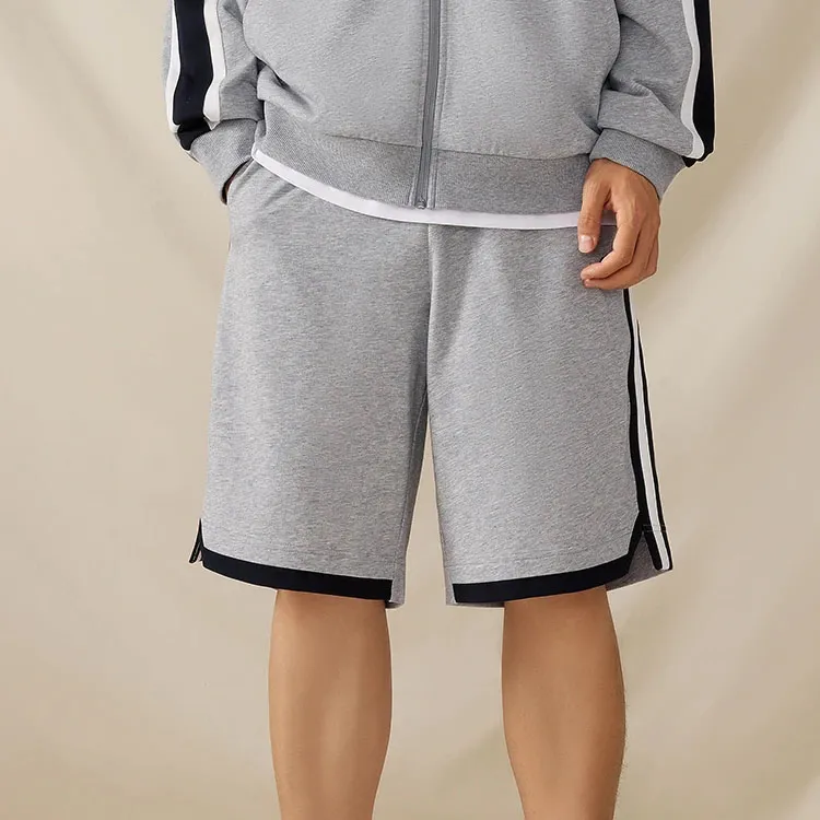 LiNing Sports Fashion Collection Casual Shorts Men's Heather Gray-2