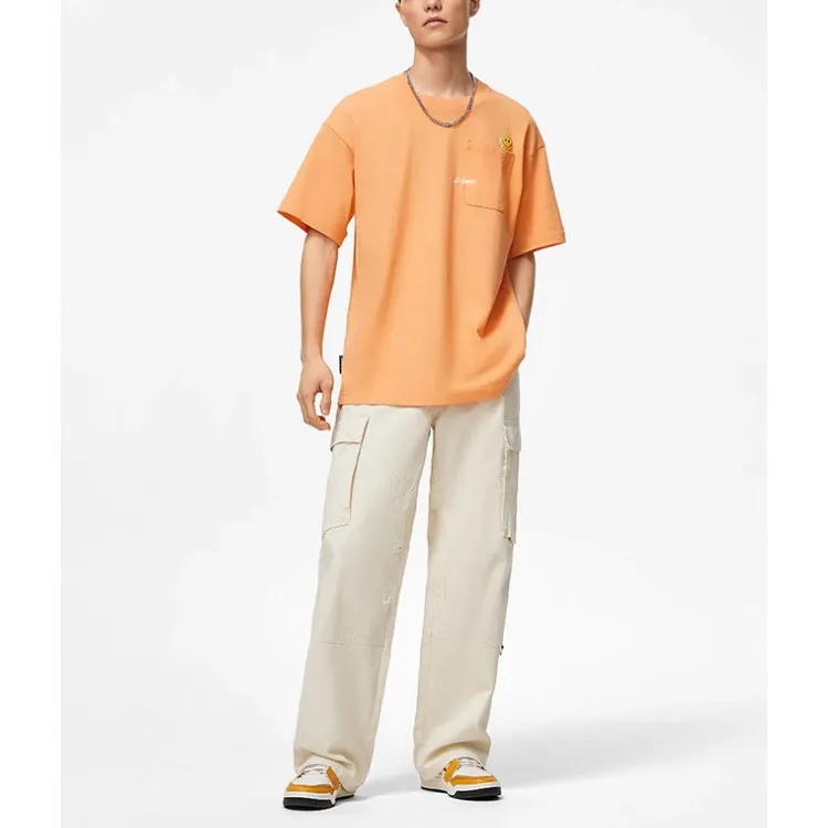 LINING Skateboard T Shirts Unisex Sweet Pie Orange-3