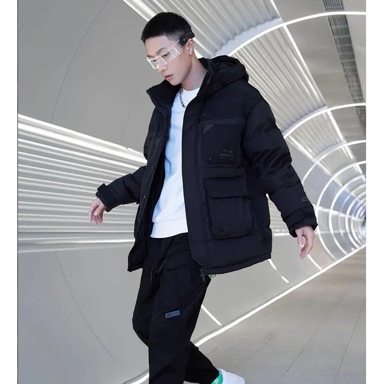 LiNing Down Jackets Men Black-3