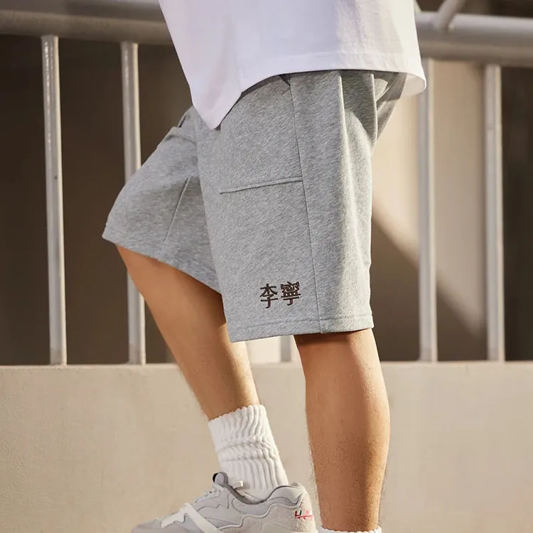LINING Sports Fashion Collection Sports Shorts Men Heather Gray-2