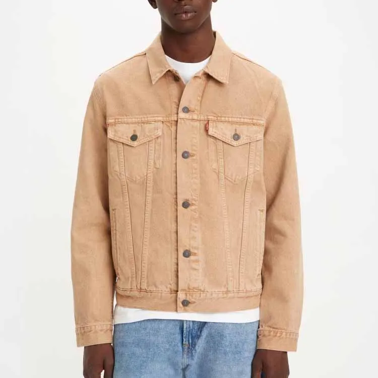 Levis Jackets Men Brown-2