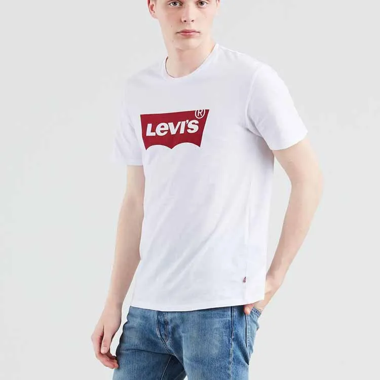 Levis T Shirts Men White-5