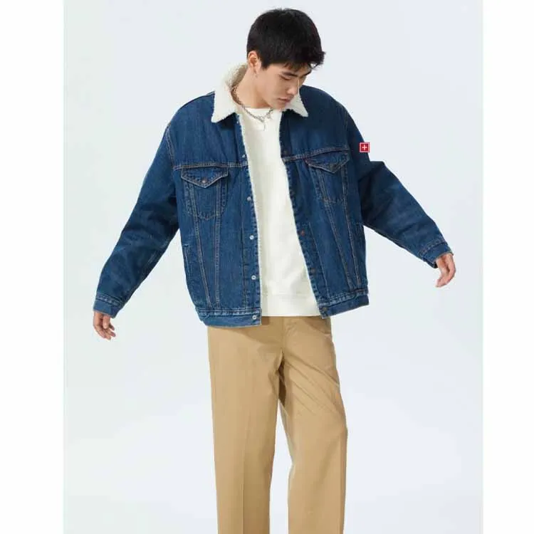 Levi's Denim Jacket Unisex Blue-4