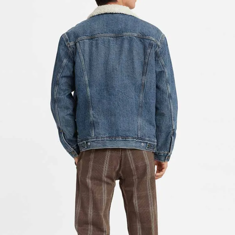Levis Lining trim Denim Coat-3