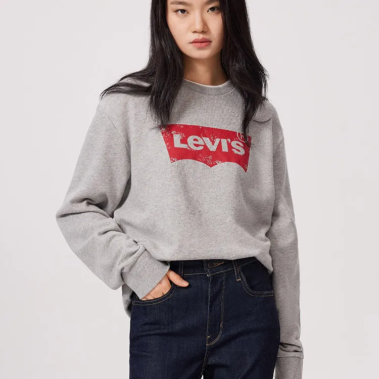 Levis Sweatshirts Men Gray-5