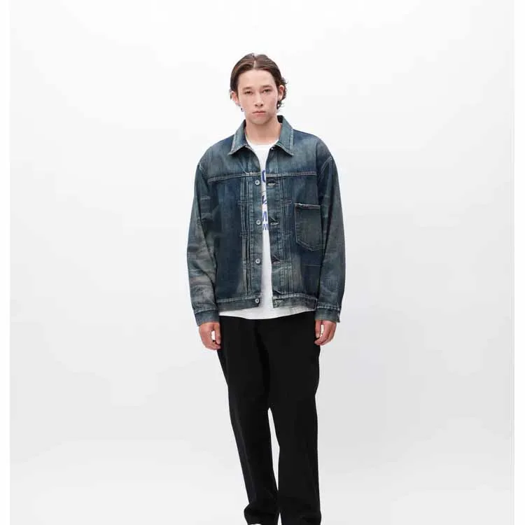 NEIGHBORHOOD Logo patch Denim Jacket-1
