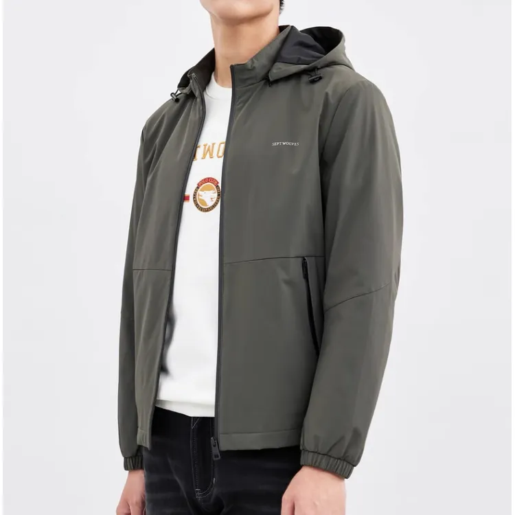 SEPTWOLVES Jackets Coats Men's Army Green-3