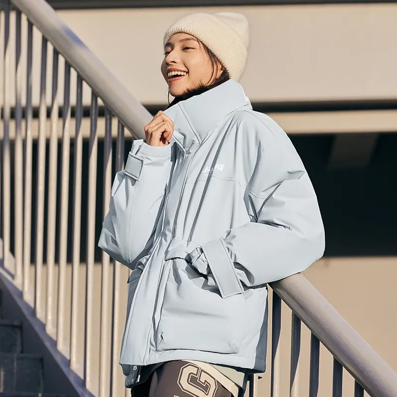 LiNing Fondue Down Series Down Jacket Unisex Mist Blue-2