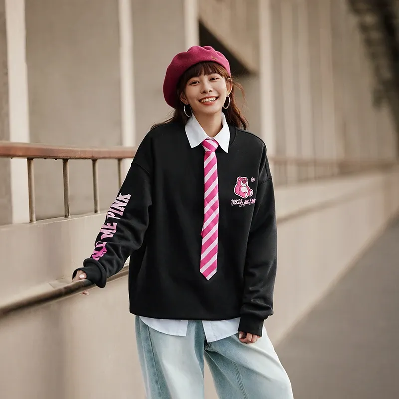 Disney X LINING Disney Sweatshirts Unisex Black-2