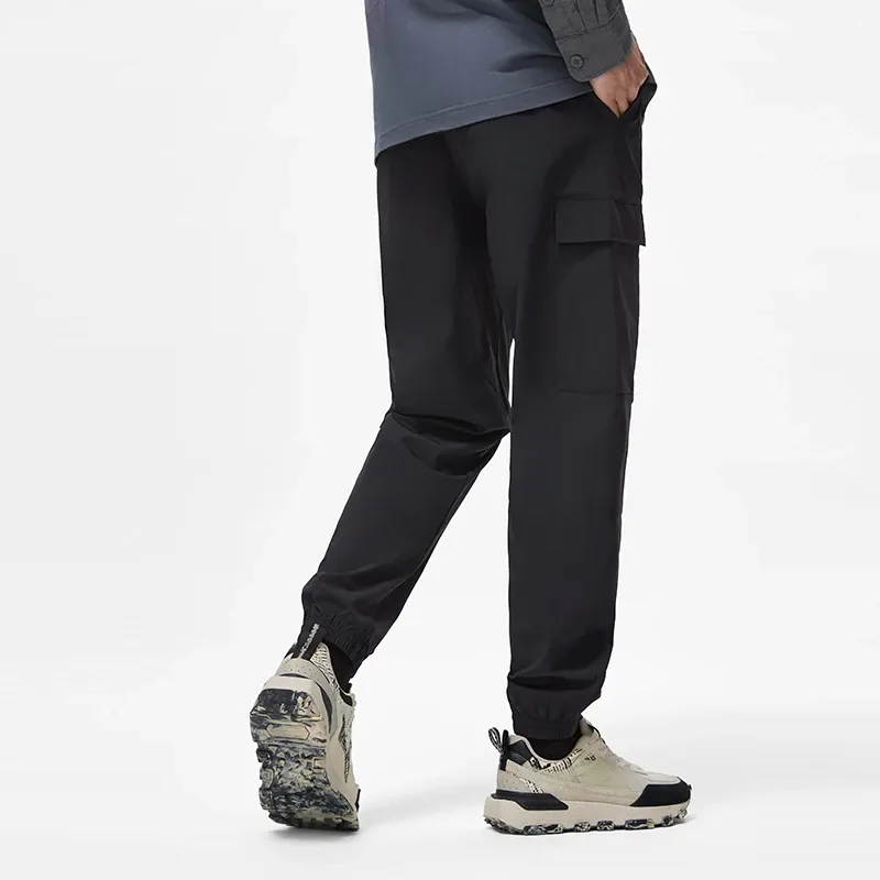 LiNing Sports Lifestyle Collection China Culture Collection Knitted Sports Pants Men's Black-3