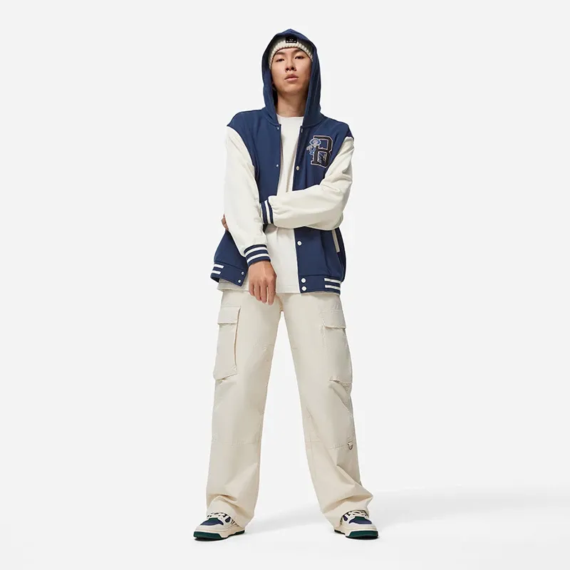 LiNing Sweatshirt Unisex Dark Marine Blue Dusty Khaki-3