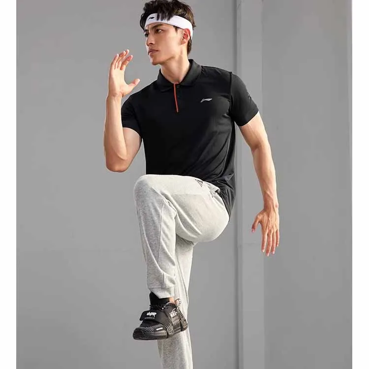LiNing Training Series Polo Shirt Men's Black-2