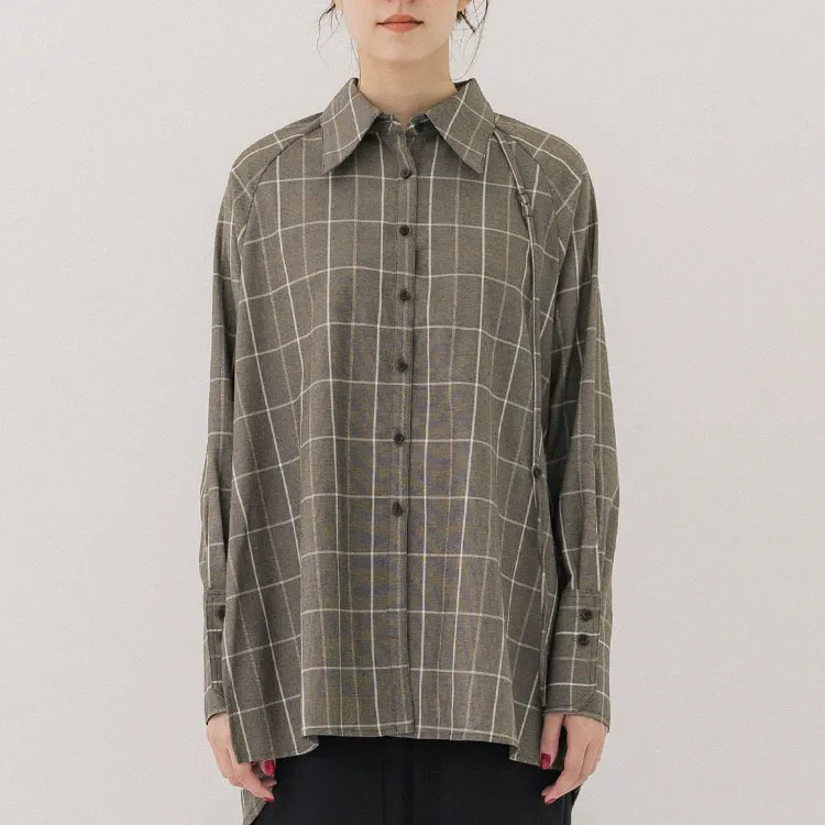 PUBLIC TOKYO FW23 Shirt Women's Gray-5