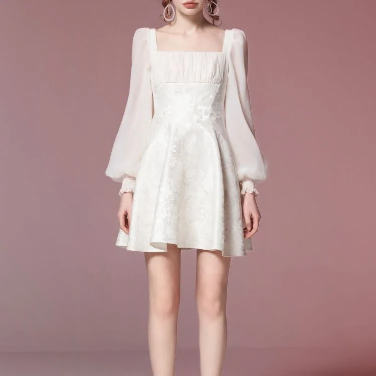 TAMMY TANGS Long Sleeved Dresses Women's White-2