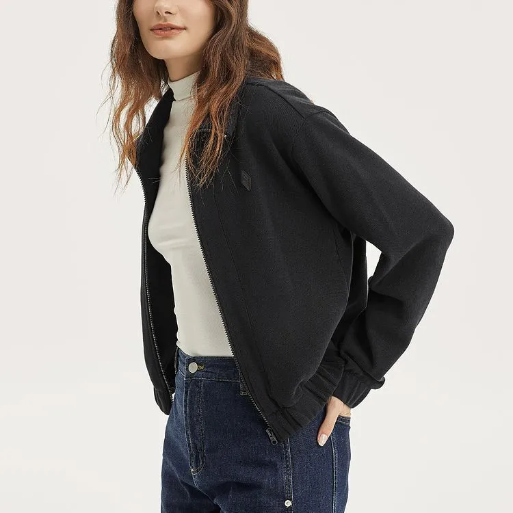 Skechers Jackets Women's Carbon Black/0018-3