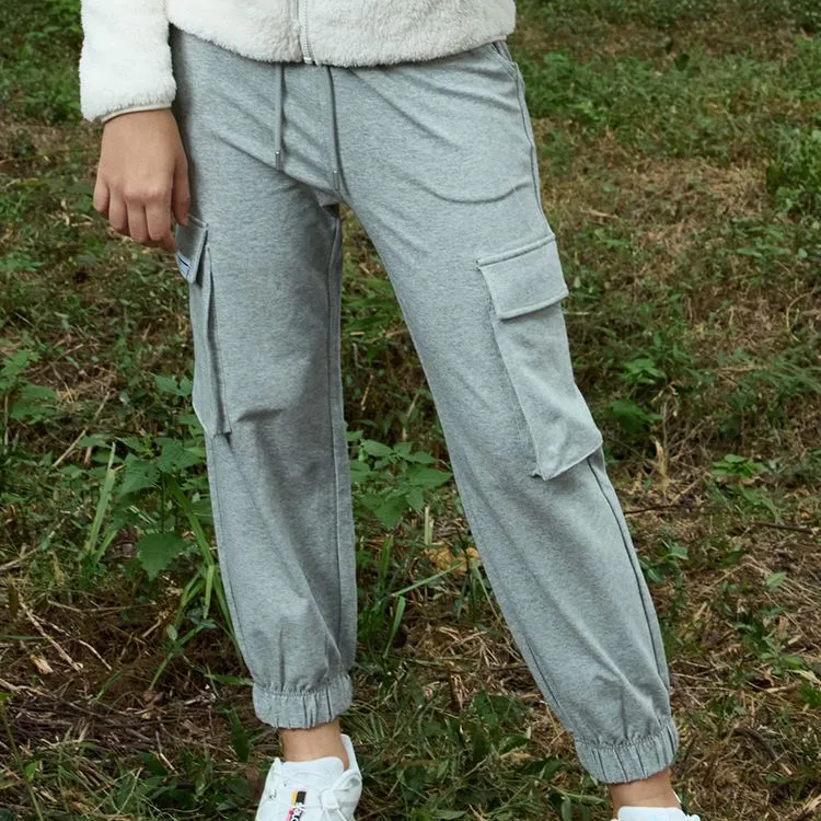 OUTDOOR PRODUCTS Knitted Sweatpants Women's Heather Gray-5