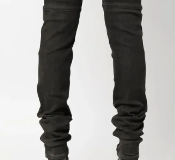 RICK OWENS Strap-detail Skinny Jeans - POIZON