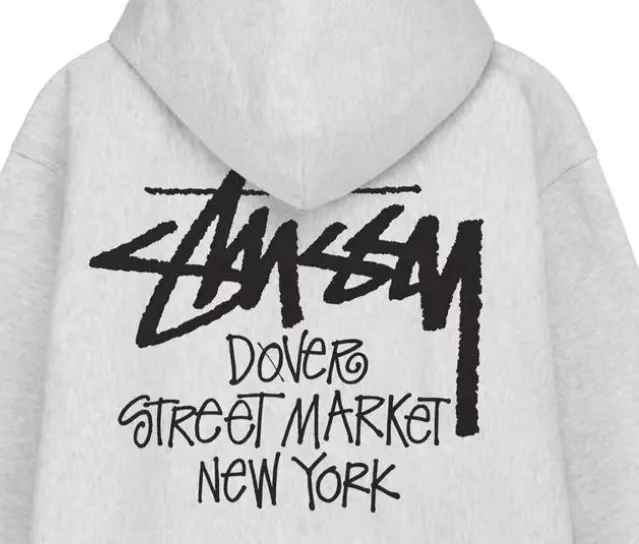 Stussy X Dover Street Market New York Hoodie - POIZON Stussy X Dover Street Market New York Hoodie - POIZON