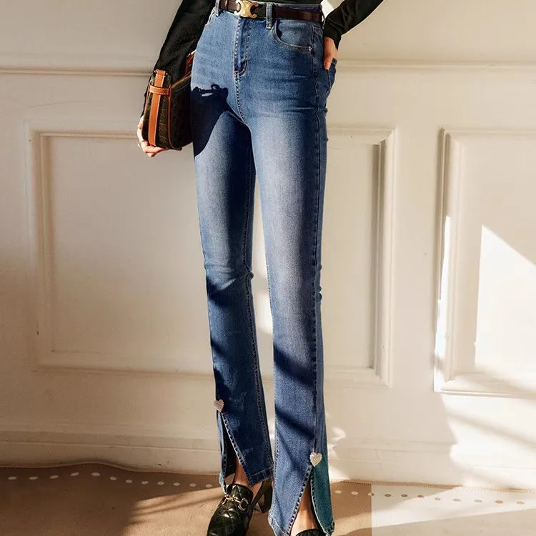 Olrain Jeans Women's Denim Blue-3