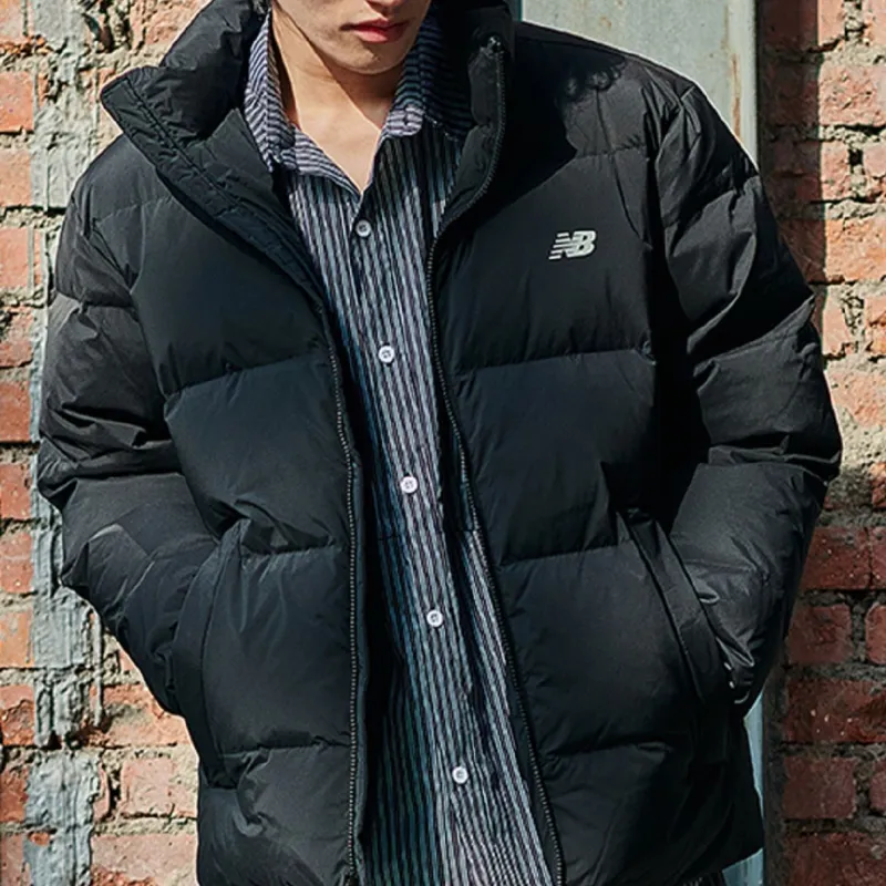 New Balance Down Jacket Unisex Black-11