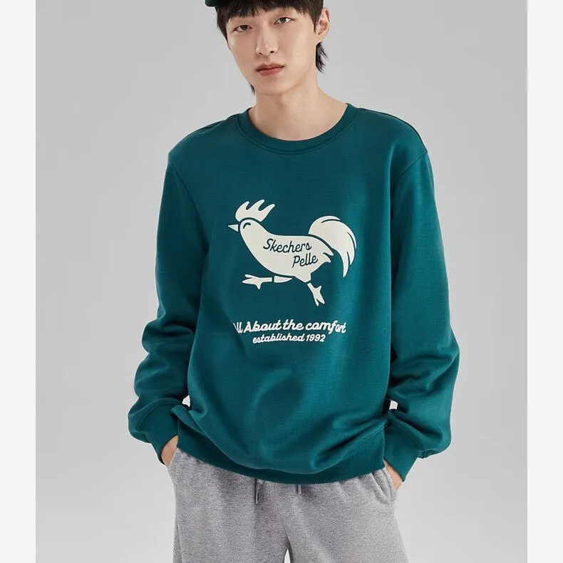 Skechers Sweatshirts Unisex Seaweed Army Green/02ZG-3
