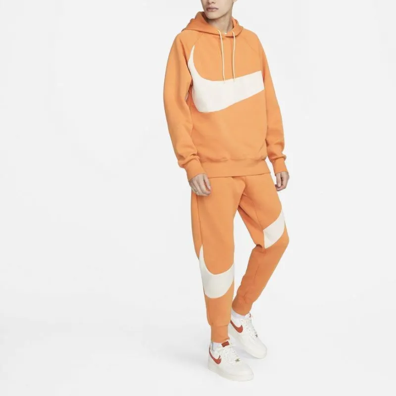 Nike Swoosh print Fleece Track Pants-3