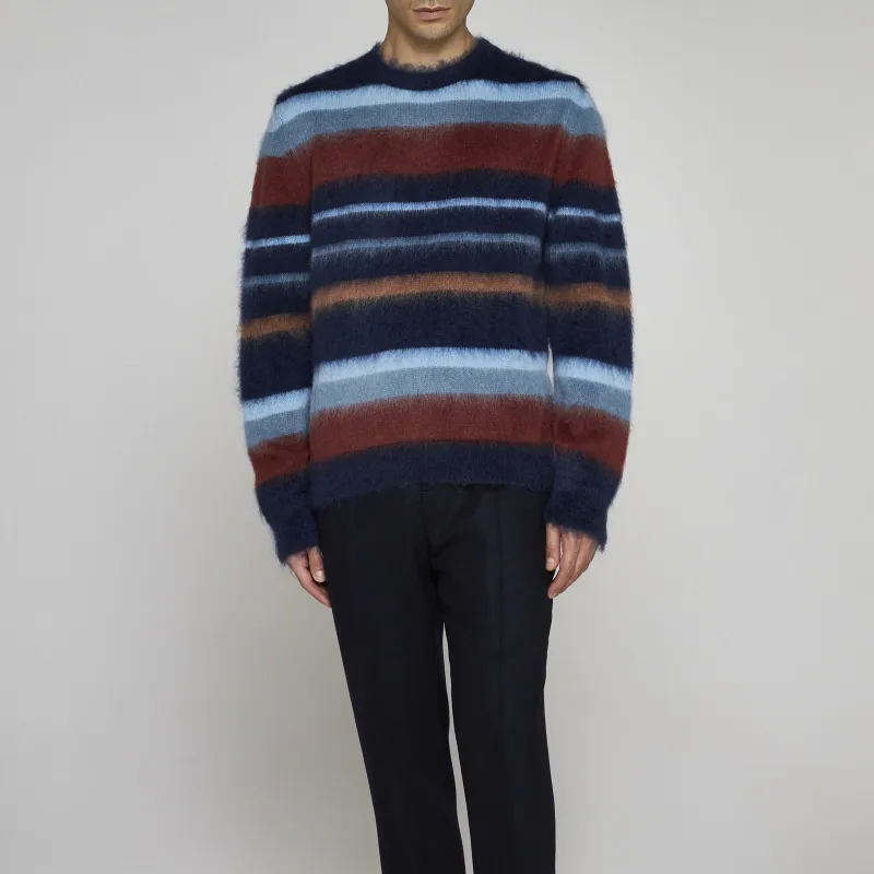 ETRO Striped Crewneck Jumper-4