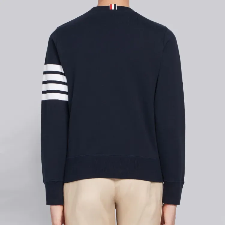 THOM BROWNE Classic Loopback 4 Bar Sweatshirt-2