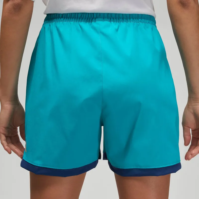 Jordan Sports Shorts Women's Aqua Blue-2