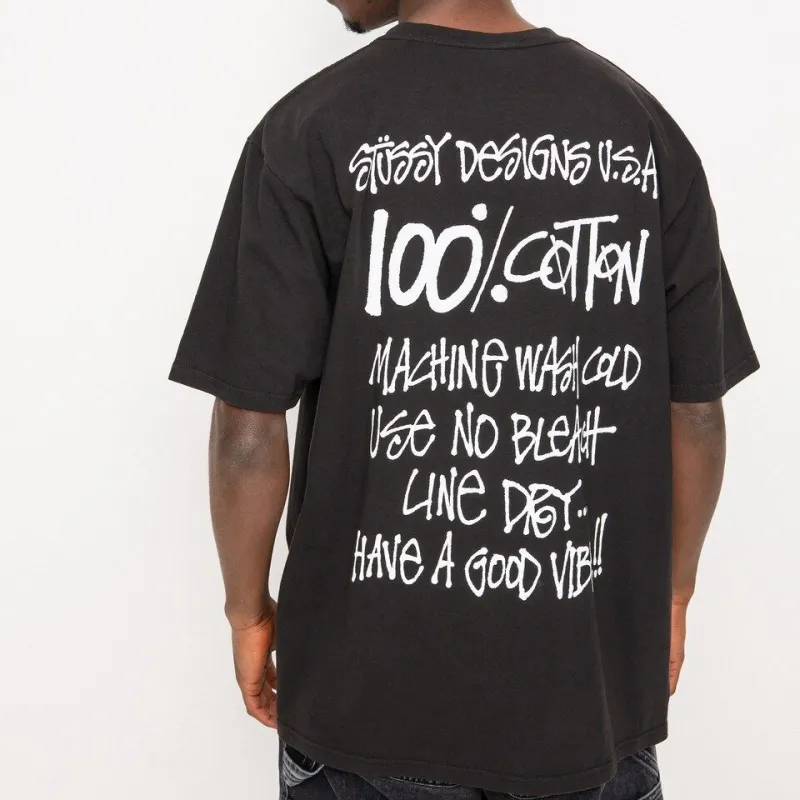 Stussy Smooth Stock Pigment Dyed Tee-10