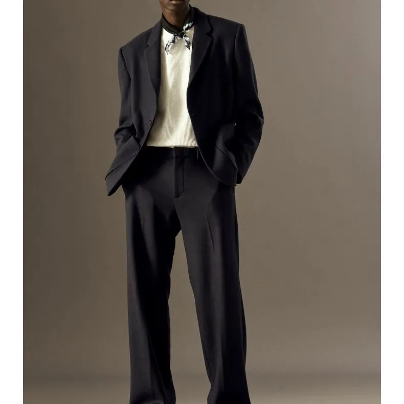 COS Business Suits Men Navy Blue-2