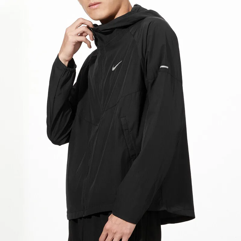 Nike MILER Jacket Spring Men's Black-5