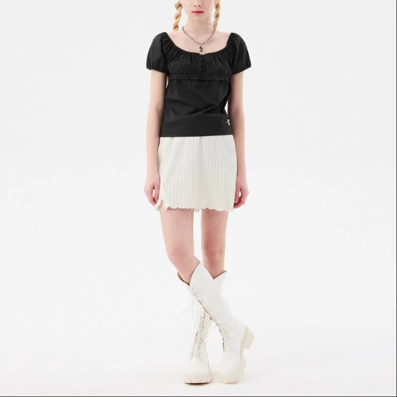 KIRSH Casual Short Skirts Women's White-5