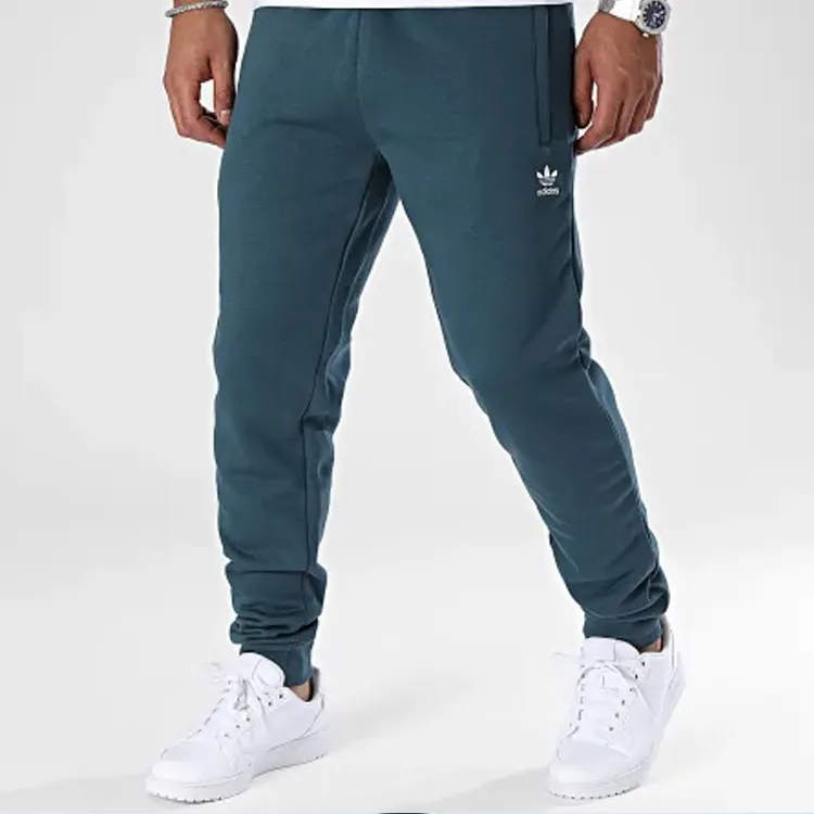 Adidas Originals Essential Knitted Sweatpants Men Night Blue-4