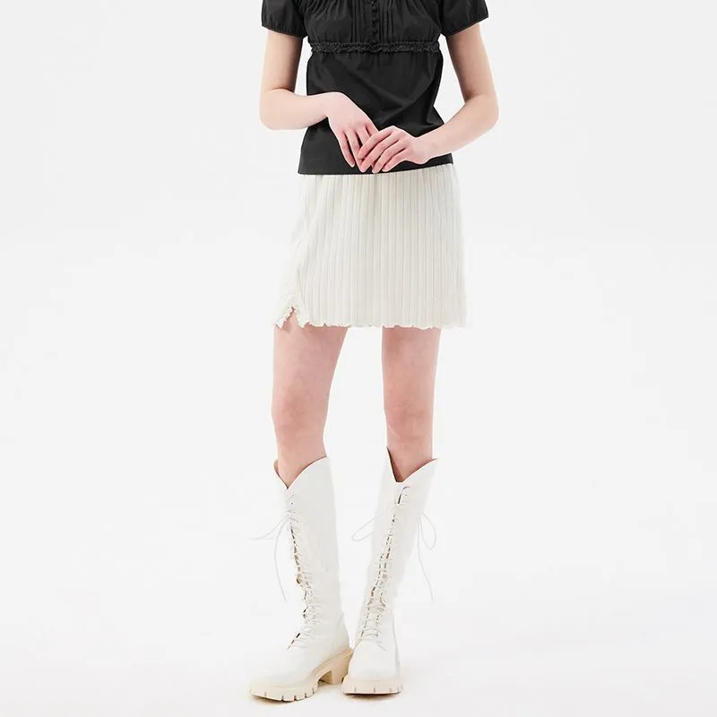 KIRSH Casual Short Skirts Women's White-6