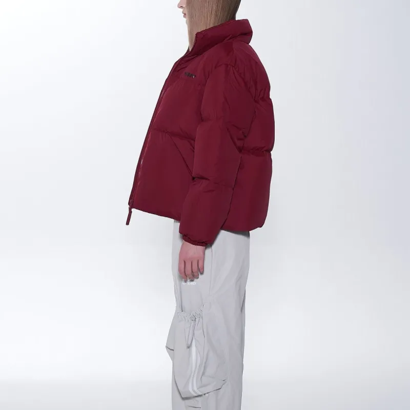 Nerdy Down Jackets Unisex Deep Red-4