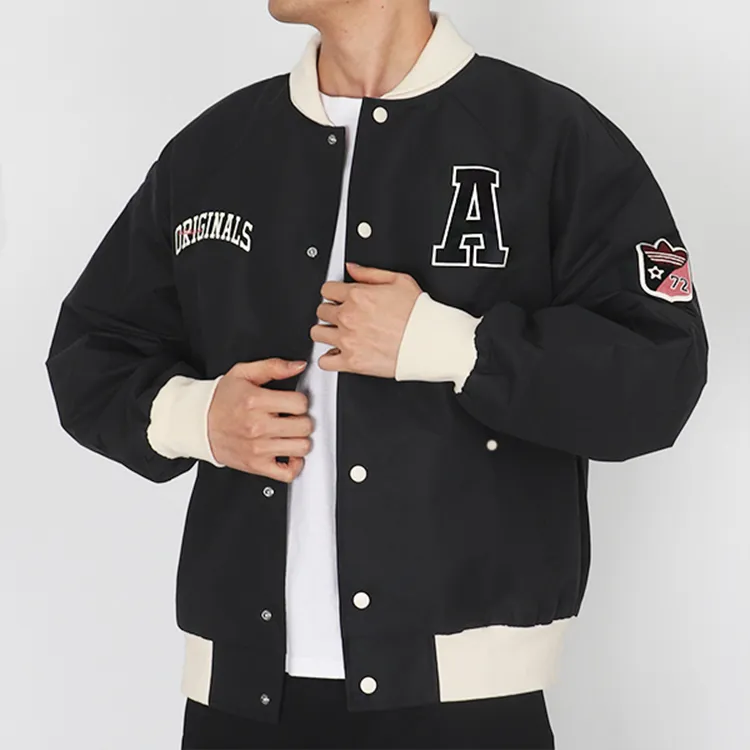 Adidas Originals Baseball Jerseys Men Black-5
