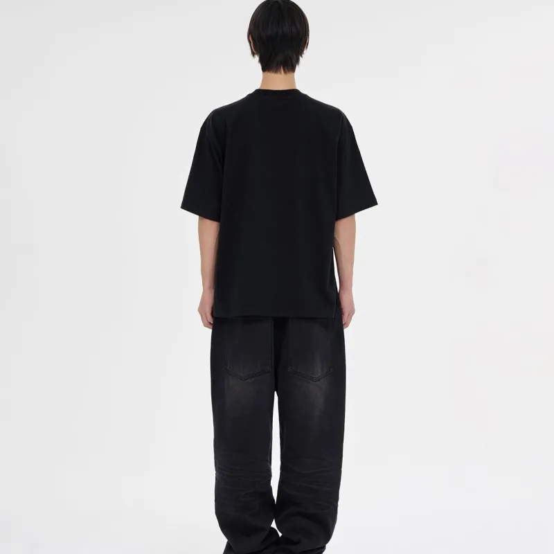 WE11DONE Graphic Print T shirt-4