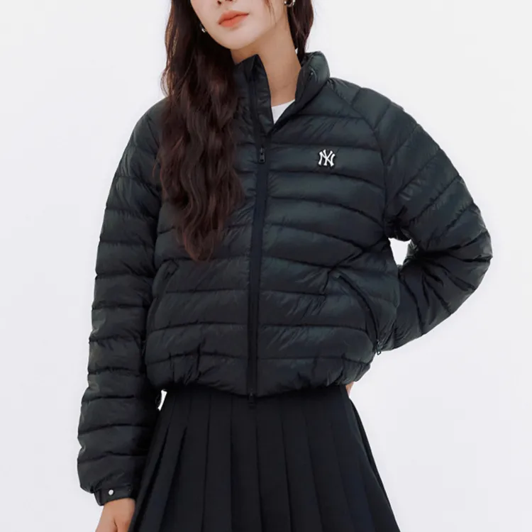 MLB New York Yankees Down Jackets Women's Black-5