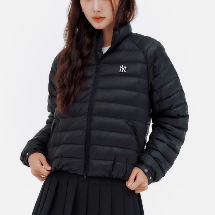 MLB New York Yankees Down Jackets Women's Black-2