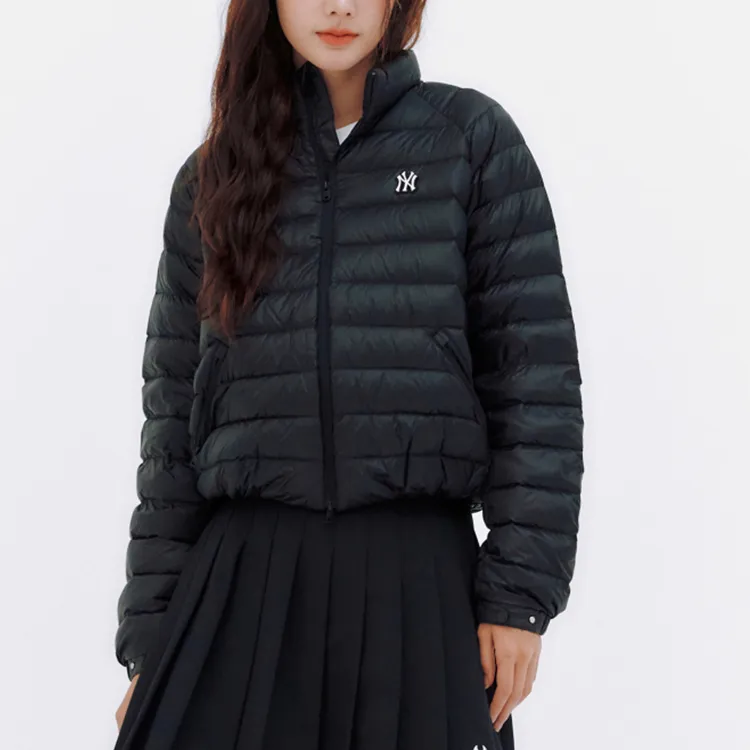 MLB New York Yankees Down Jackets Women's Black-4