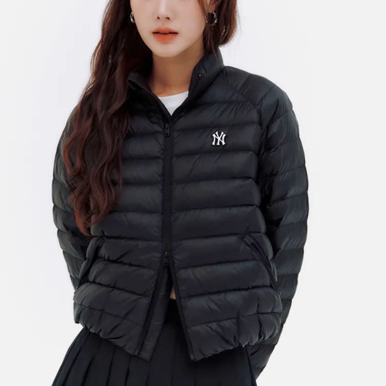 MLB New York Yankees Down Jackets Women's Black-3