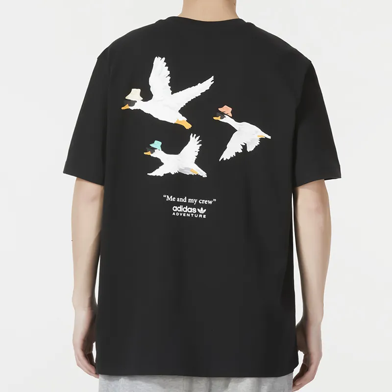 Adidas Originals T Shirt Men's Black-3