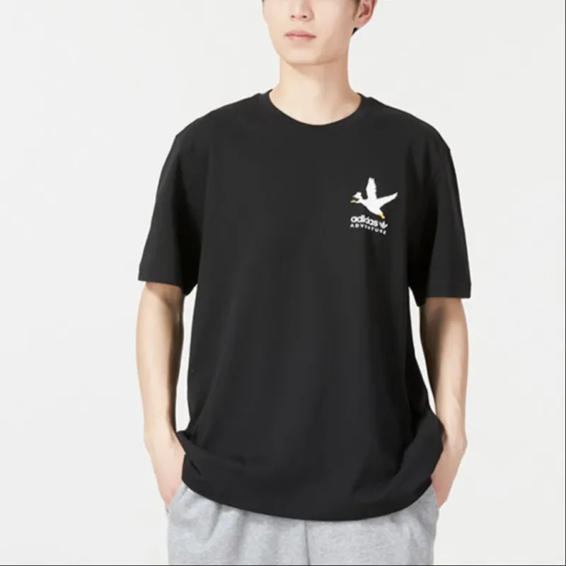Adidas Originals T Shirt Men's Black-4