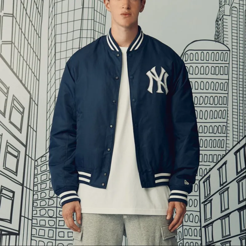 New Era Baseball Jerseys Unisex Dark Blue-3