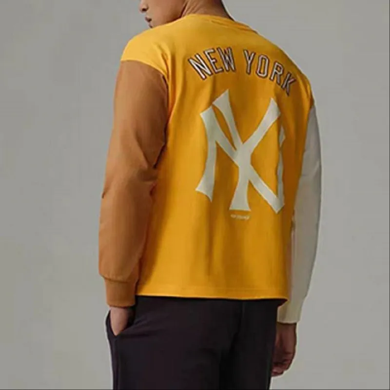 New Era Sweatshirts Unisex Yellow-3