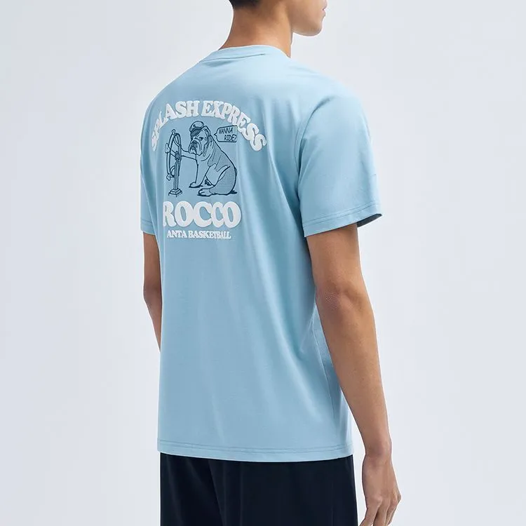 ANTA T Shirts Men Blue-2